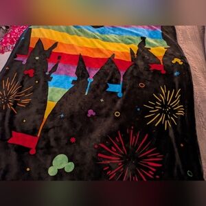 Rainbow Disney Collection Reversible Sequin Throw